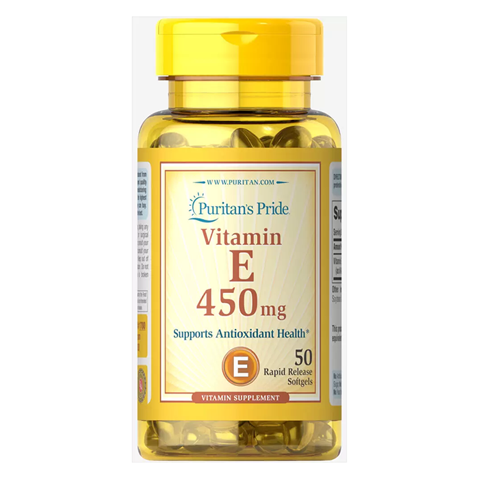 Buy Puritan's Pride Vitamin E 450 mg Softgels 50's Life Pharmacy