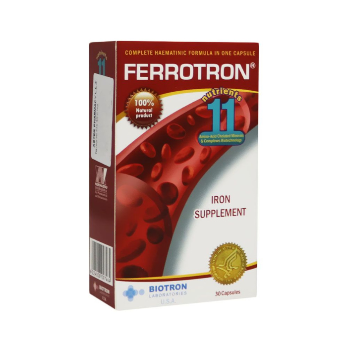 Ferrotron Capsules 30's