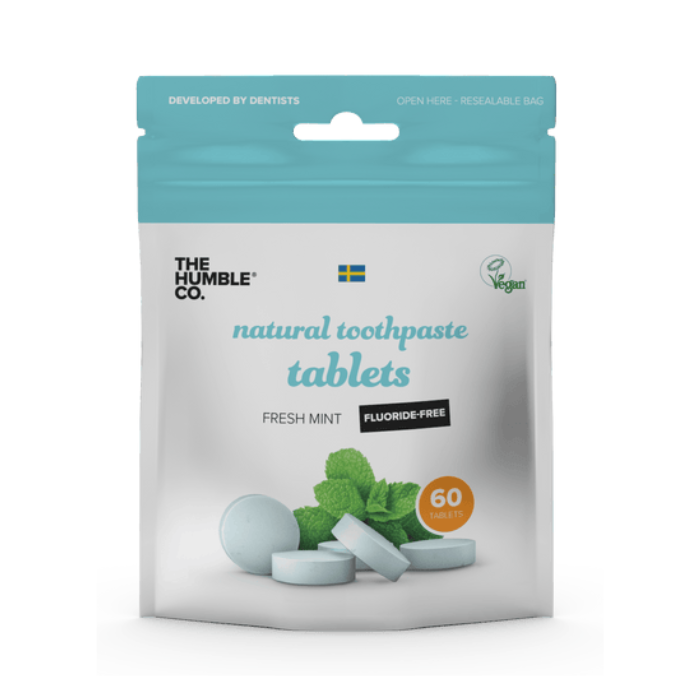 The Humble Co. Natural Toothpaste Tablets Fluoride Free 60's