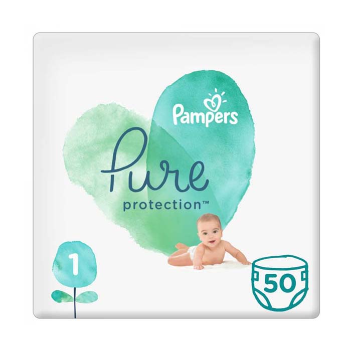 Buy Pampers Pure S1 Value Pack 50s Life Pharmacy