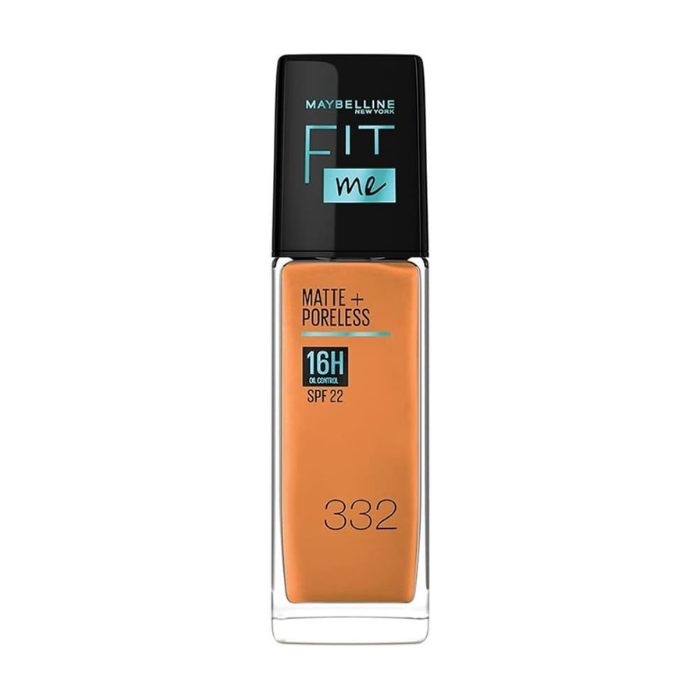 Maybelline New York Fit Me Matte & Poreless Foundation 16H (SPF 22)-332