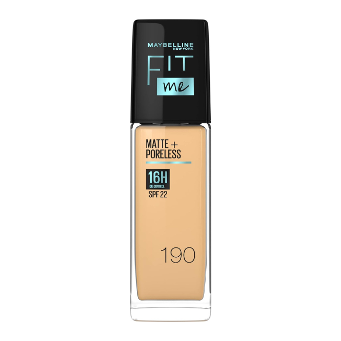 Maybelline New York Fit Me Matte & Poreless Foundation 16H (SPF 22)-190