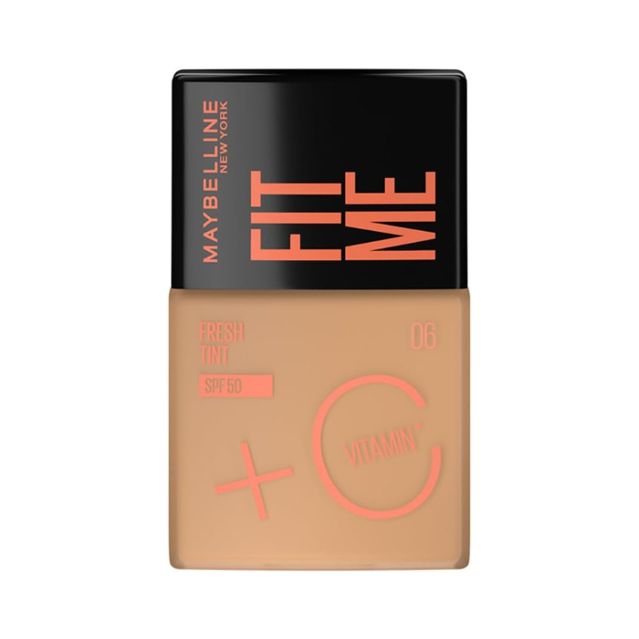 Maybelline New York, Fit Me Fresh Tint Foundation (SPF 50 )30ml-06