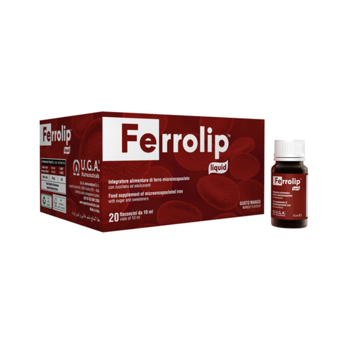 Ferrolip Oral Liquid Vials 10ml 20s