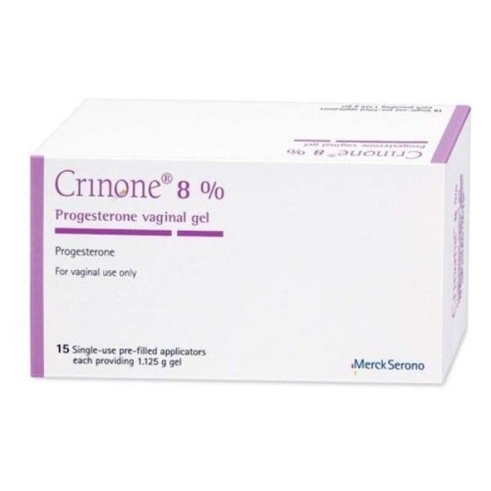 

Crinone Applicator 8% 15s