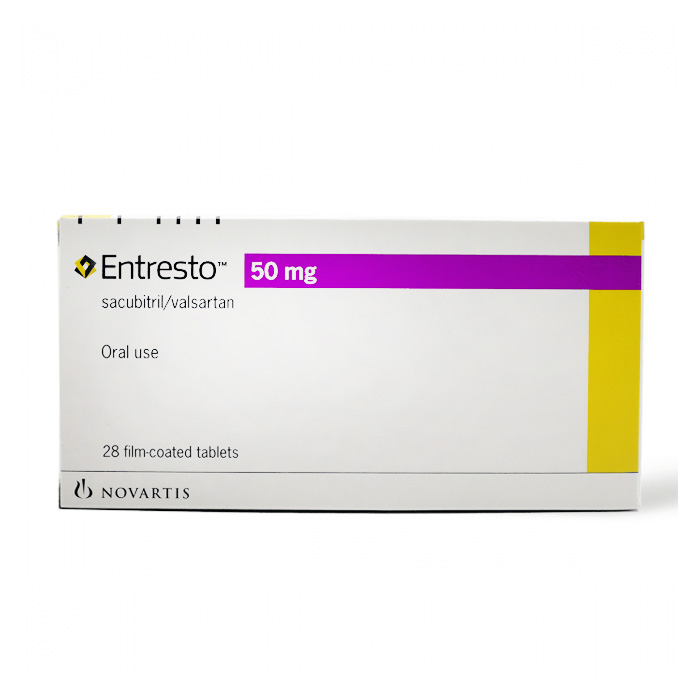 ENTRESTO 50MG FILM COATED TAB 28S (14S BLISTER x 2)