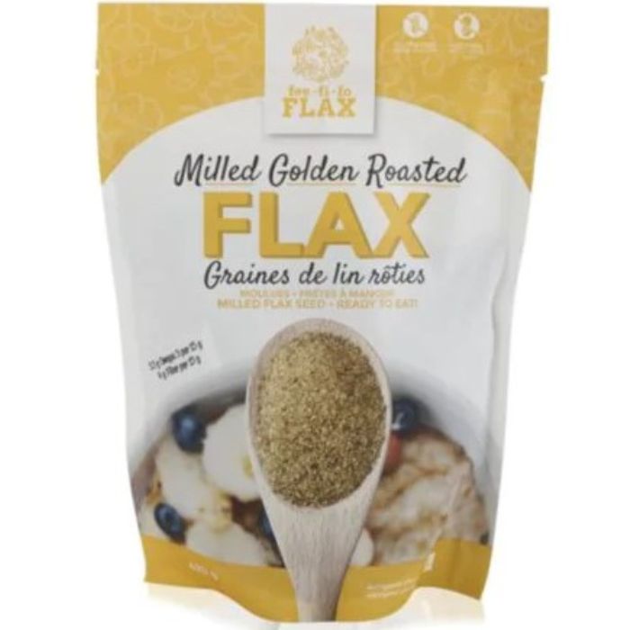 Buy Fee Fi Fo Golden Roasted Milled Flax 425gm Life Pharmacy