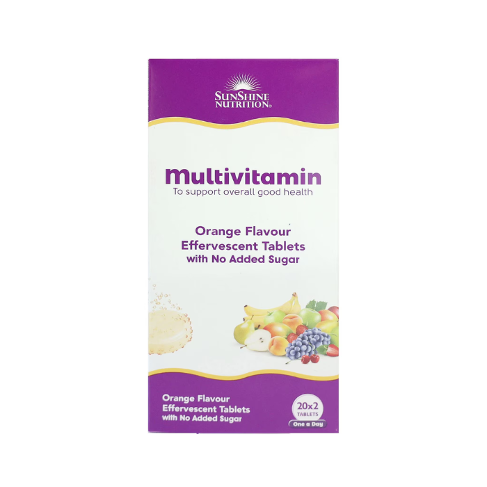 Sunshine N Multivitamin Effervescent 20 Tabs 1+1 Offer