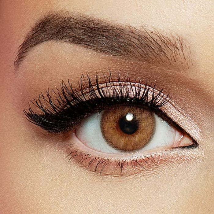 Buy Layala Contact Lens 3 Months Hazel Brown online at best price in