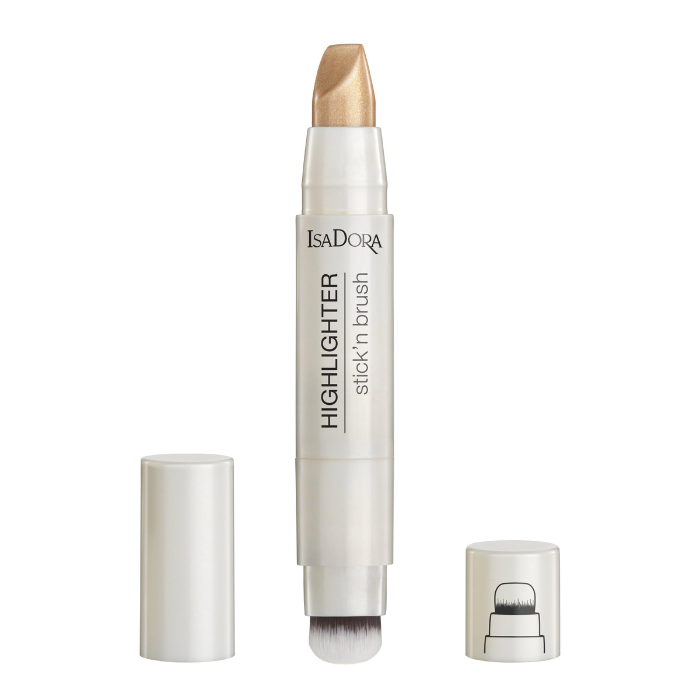 Isadora Highlighter Stickn Brush 23 Bronze Shimmer