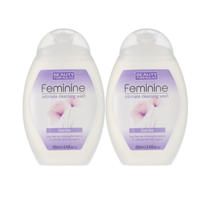 Beauty Formulas Intimate Cleansing Wash Gentle Twin Pack