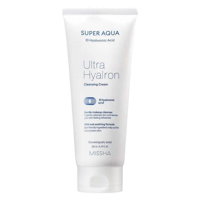 Missha Super Aqua Ultra Hyalron Cleansing Cream 200ml