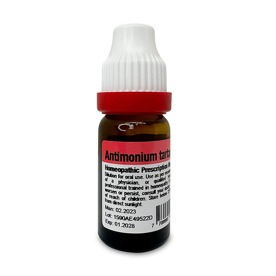 Dr Reckeweg Antimonium Tartaricum 30C Dilution 7.5 ML