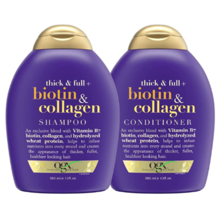 Ogx Biotin & Collagen Shampoo + Conditioner Combo Pack