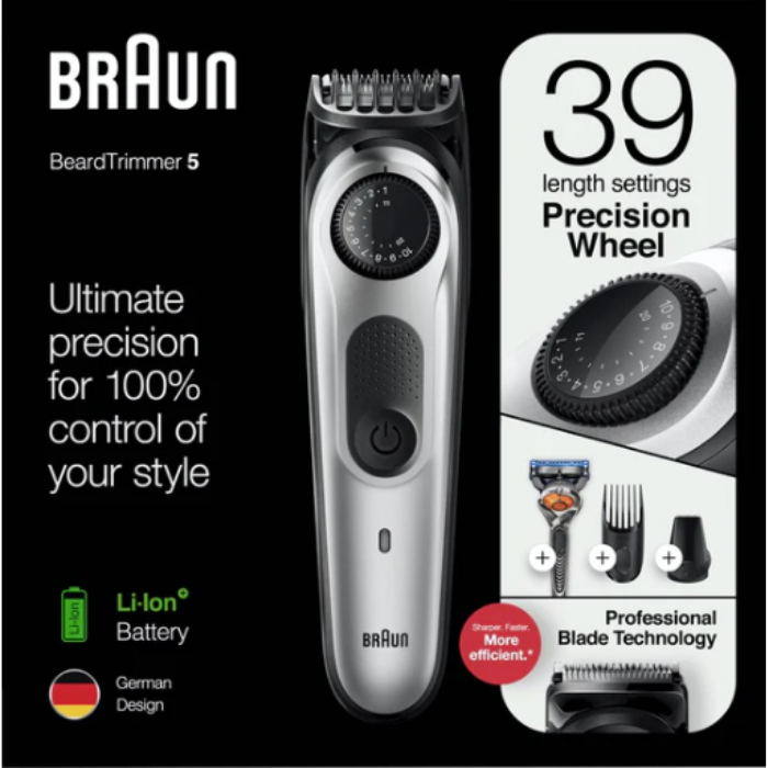 Braun Rechargeable Beard Trimmer & Hair Trimmer BT5260
