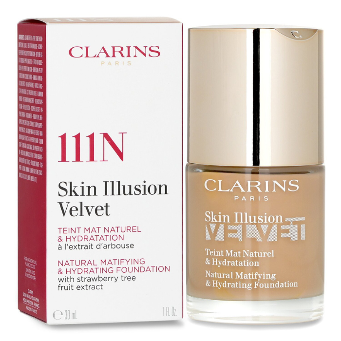 Clarins Skin Illusion Velvet Foundation No. 111N 30ml