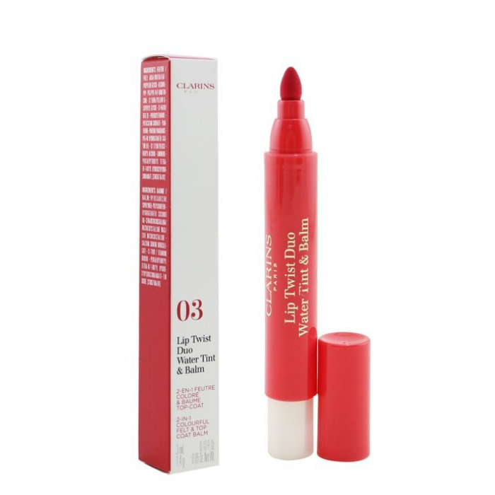 Clarins Lip Twist Duo Water Tint & Balm No. 03