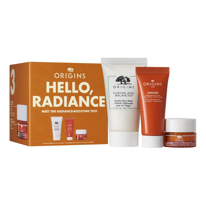 Origins Hello Meet The Radiance Boosting Trio Set