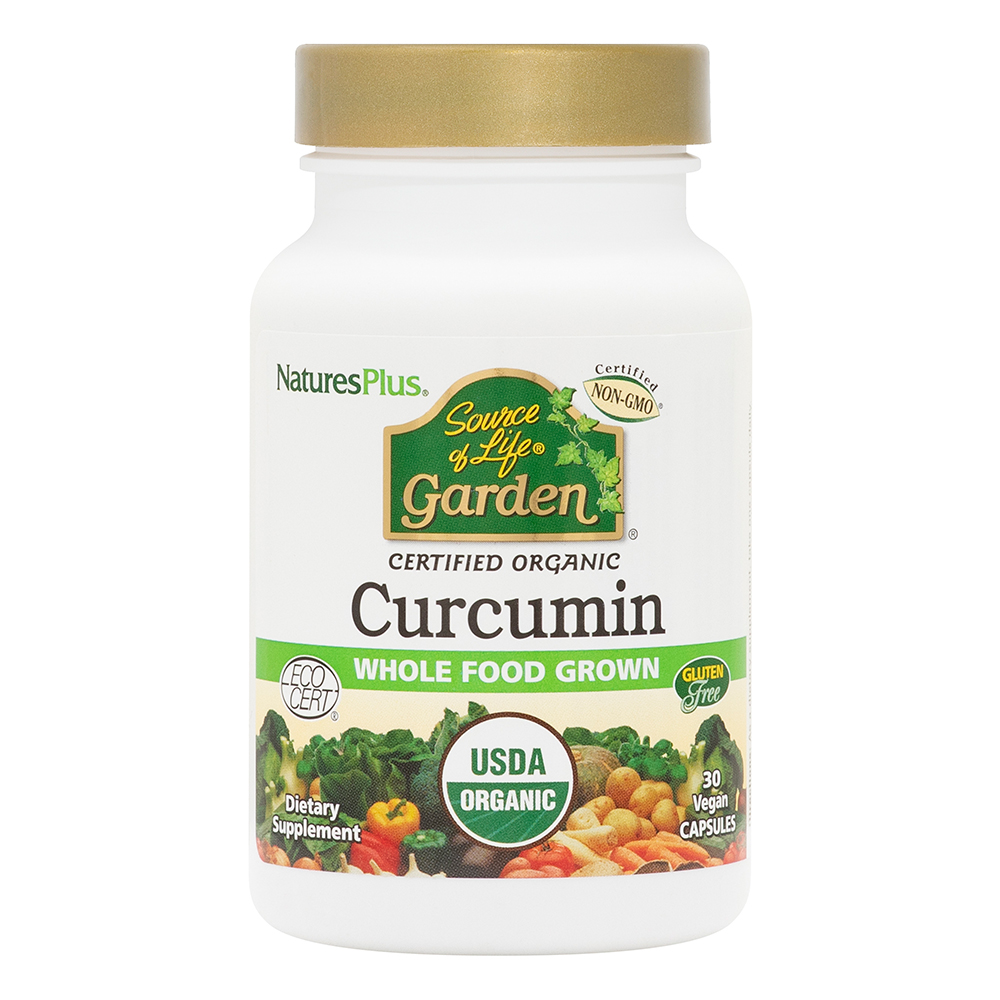 Natures Plus Garden Curcumin Capsules (Vegan) 30 Capsules