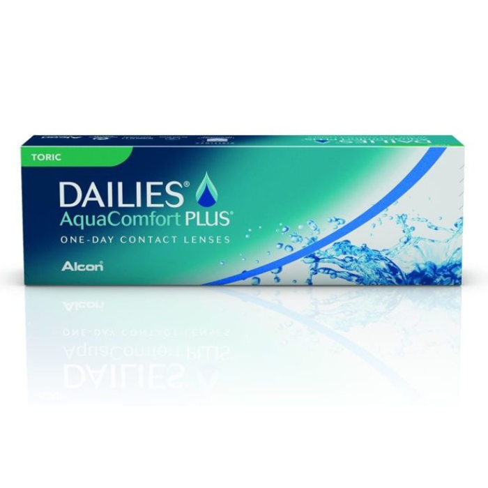 Contact Lenses Dailies Aqua Comfort Plus Toric 30 Pcs
