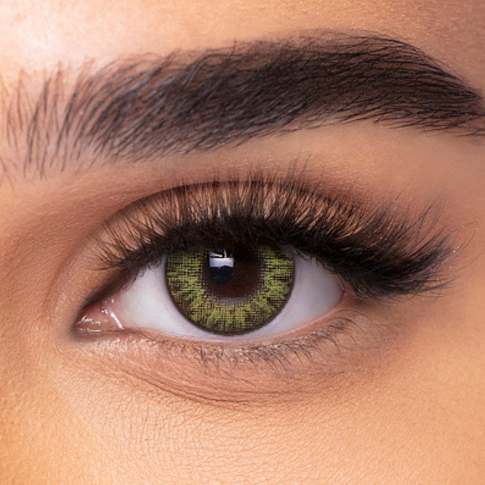 Contact Lenses Freshlook Colorblends Plano Gemstone Green