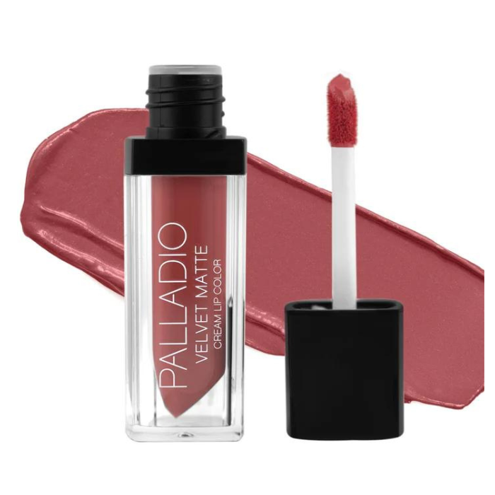 Palladio Velvet Matte Cream Lip Color - Sateen