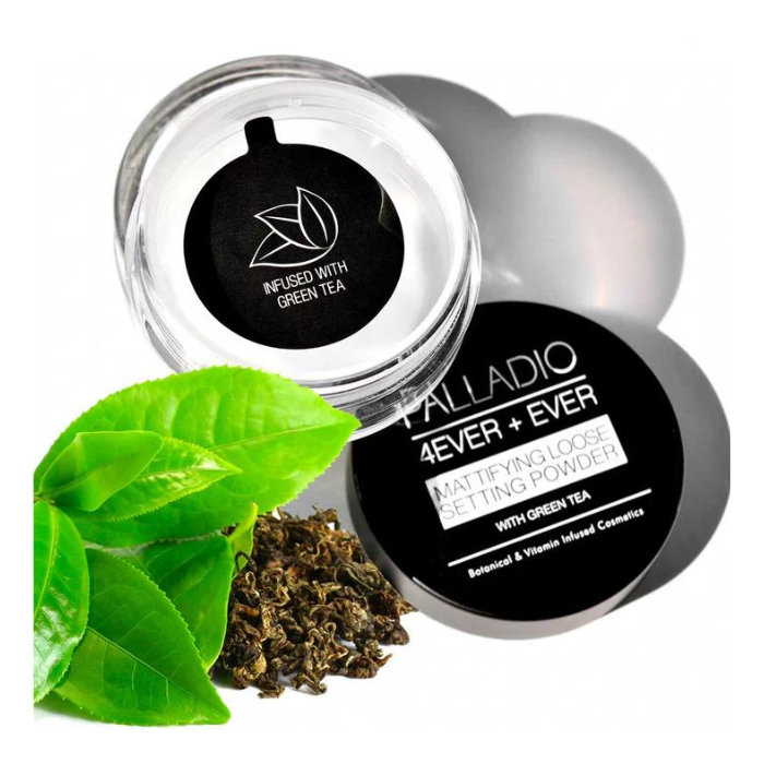 Palladio 4Ever + Ever Mattifying Loose Setting Powder - Translucent