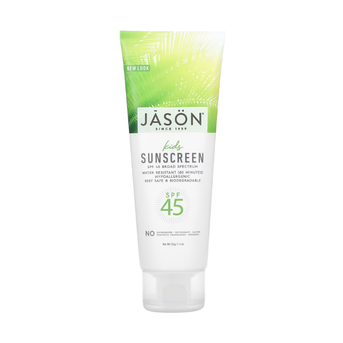 Jason Kid's Natural Sunscreen SPF 45 4 Oz