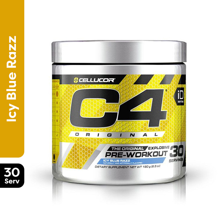 Cellucor C4 30 Servings 174 g Blue Raspberry