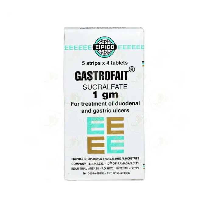 Gastrofait 1g Tablet 20s