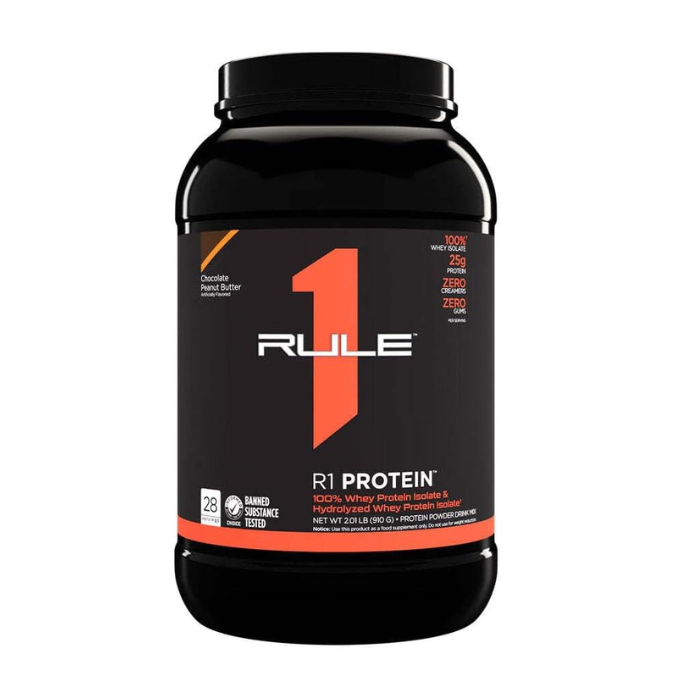 Rule1 Protein 30 Servings Chocolate Peanut Butter 2.58 Lb 
