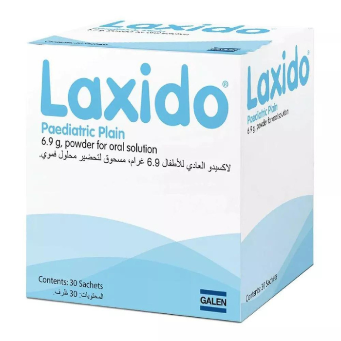 Buy Laxido Paediatric Plain Pow For Sol 6.9g X 20 Sachets online at