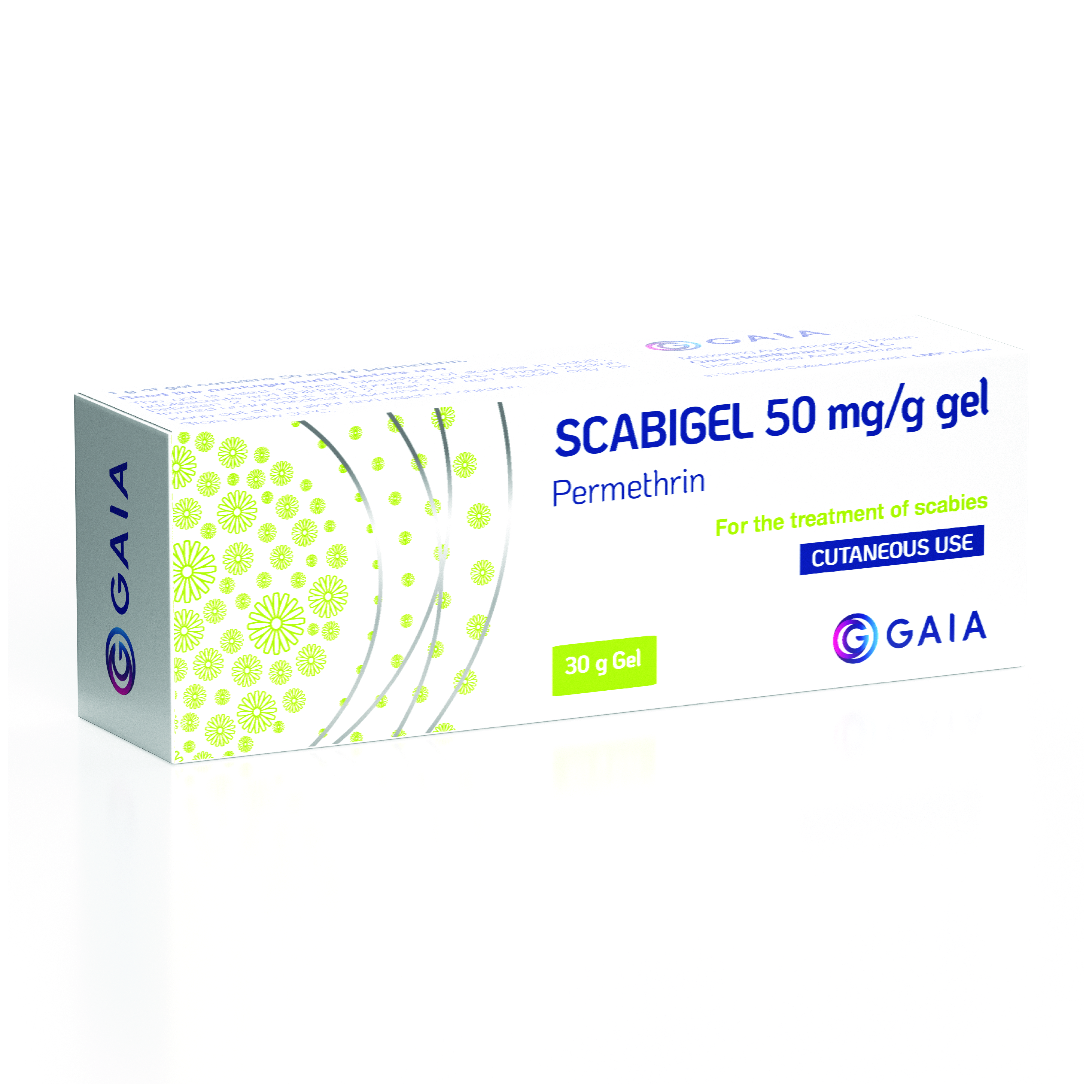 Scabigel 50mg/g Topical Gel Tube 30g