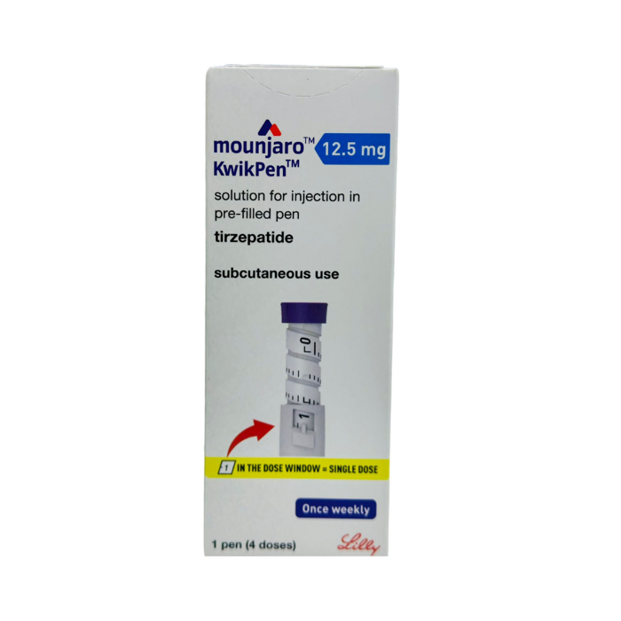Mounjaro KwikPen 12.5MG/0.6ML SC Pre-Filled Pen 1s