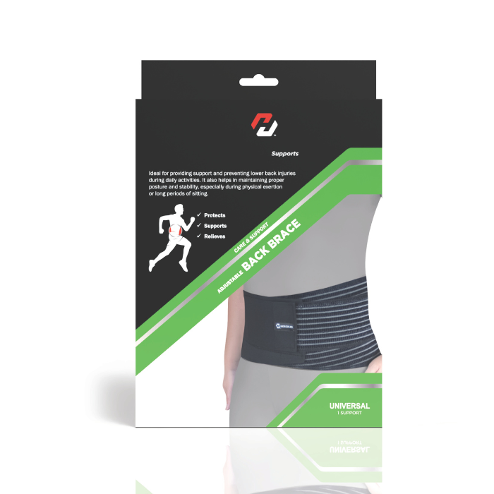 Hercules Adjustable Back Brace Support Universal – Lower Back Pain Relief, Posture Correction & Lumbar Support Belt