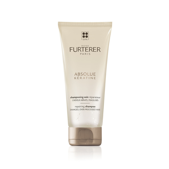 Rene Furterer Absolue Keratine Renewal Shampoo - Repairing Shampoo for Extremely Damaged or Over-Processed Hair 200ml