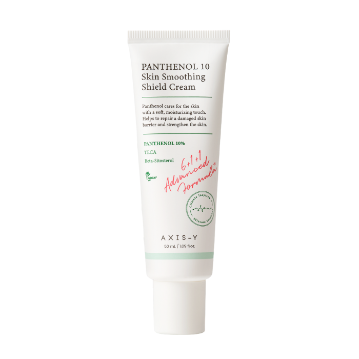 Axis-Y Panthenol 10 Skin Smoothing Shield Cream – Soothing Moisturizer for Sensitive, Dry & Irritated Skin 50ml