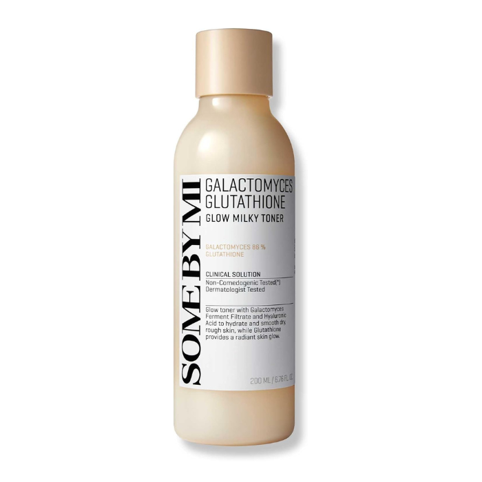 Some By Mi Galactomyces Glutathione Glow Milky Toner, Brightening and Hydrating Radiance Care - 200ml