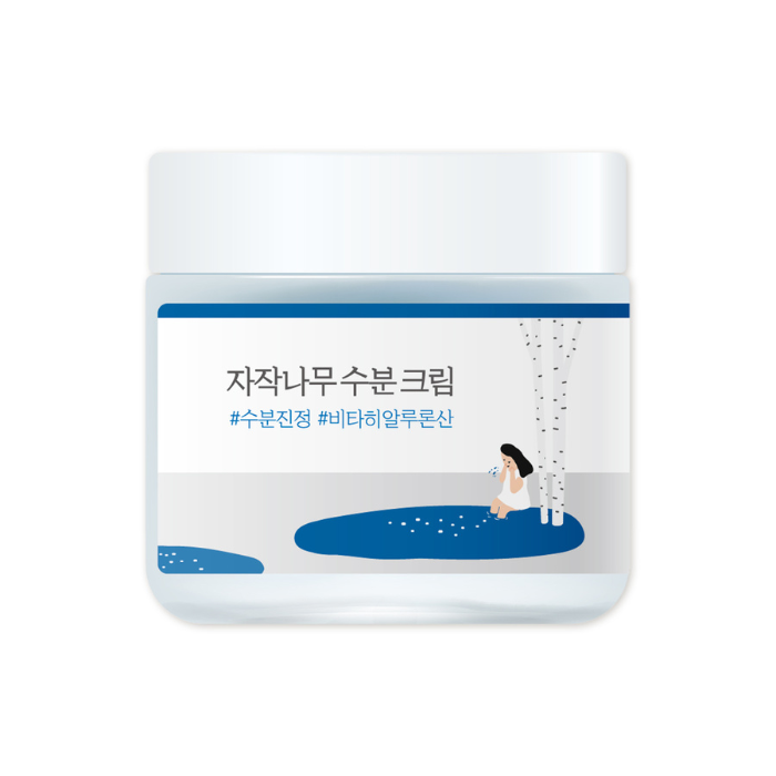 Round Lab Birch Juice Moisturizing Cream - Lightweight Hydrating Cream with Birch Sap for Radiant, Soft Skin 80ML