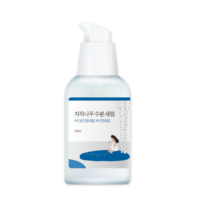 Round Lab Birch Juice Moisturizing Serum - Lightweight Hydrating Korean Serum with Birch Sap for Radiant, Plump Skin 50ml