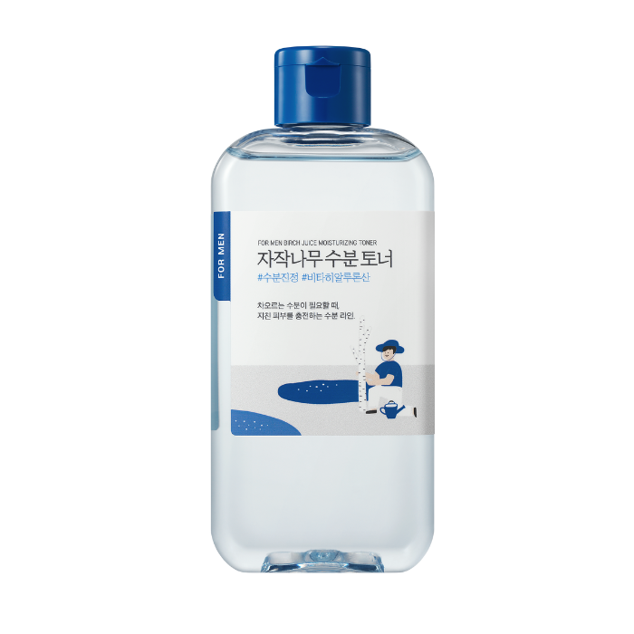 Round Lab Men Birch Juice Moisturizing Toner - Hydrating Toner with Birch Sap for Men’s Skin Balance & Post-Shave Care 200 ml