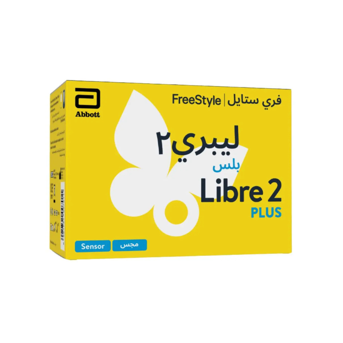 Freestyle Libre 2 Plus Sensor, Continuous Glucose Monitoring – 1 Pack