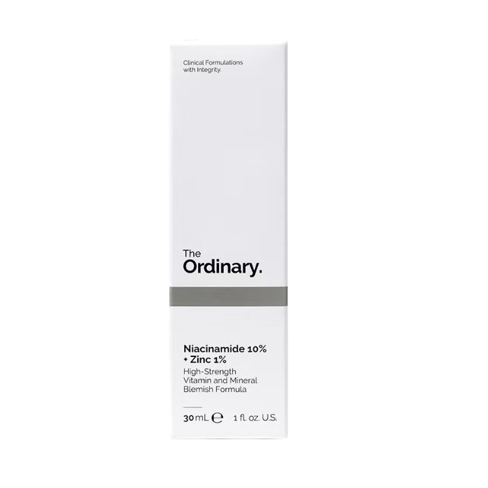 The Ordinary Niacinamide 10% + Zinc 1% Serum - Oil Control & Blemish-Reducing Formula for Clear, Balanced Skin 30ml