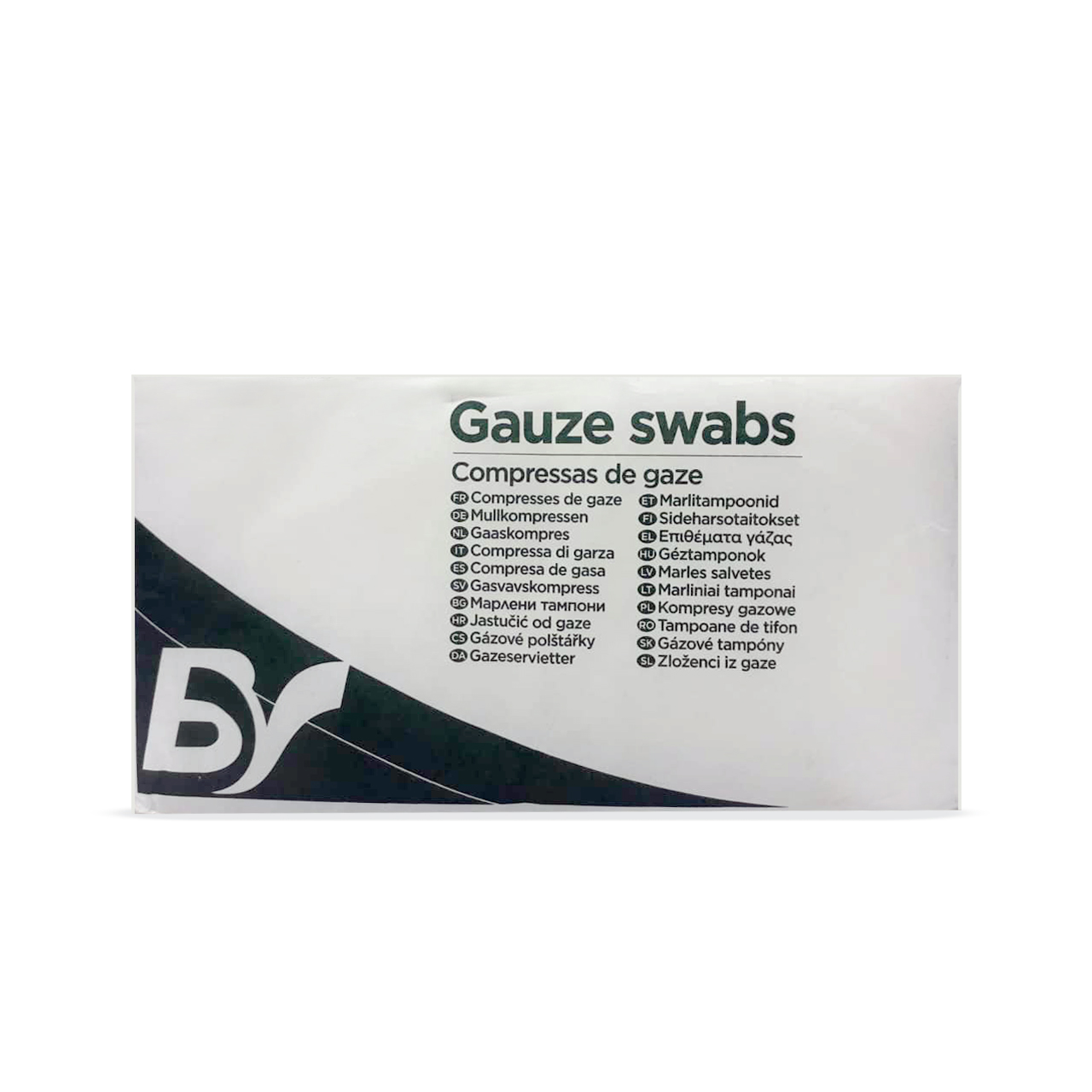 Bastos Viegas Swabs 7.5cm x 7.5 cm 17th/sq.cm 8 Plies