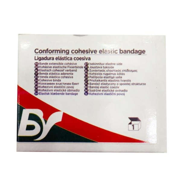 Bastos Viegas Conforming Cohesive Elastic Bandage 4m X 6cm
