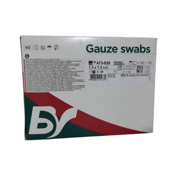 Bastos Viegas Gauze Swabs 7.5cm X 7.5cm