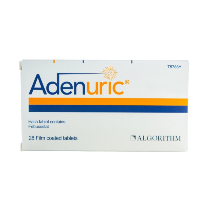 Adenuric 120mg 28 Film Coated Tablets