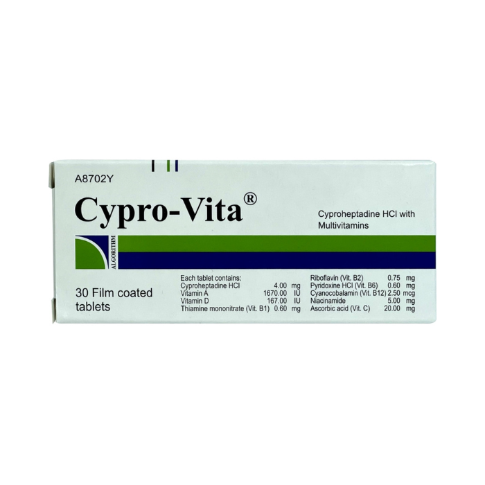 Cypro-Vita Film-Coated Tablet 30's