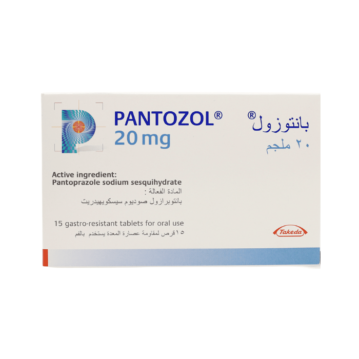 Pantozol 20mg Gastro Resistant Tablet 15s Blister