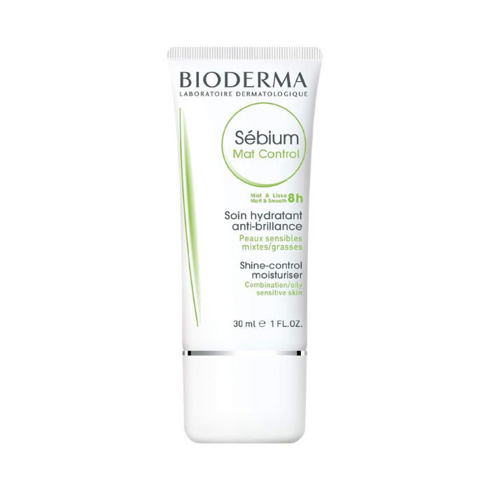 Bioderma Sébium Mat Control – Shine-Control Moisturizer for Oily & Acne-Prone Skin 30ml